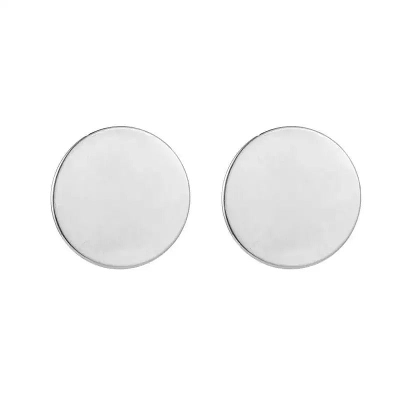 Orecchini con dischi di luna - Zahra