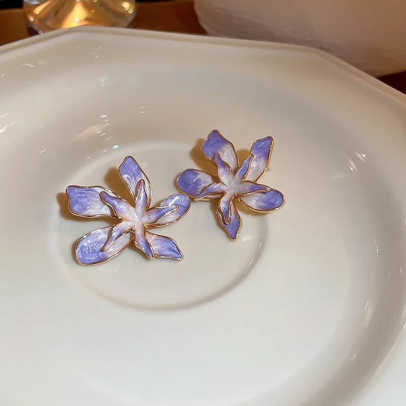 Orecchini Lilla Fiori - Elisa