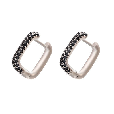 Orecchini scintillanti quadrati - Beatrice