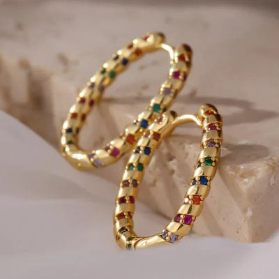 Prisma Cerchi Orecchini - Eleonora