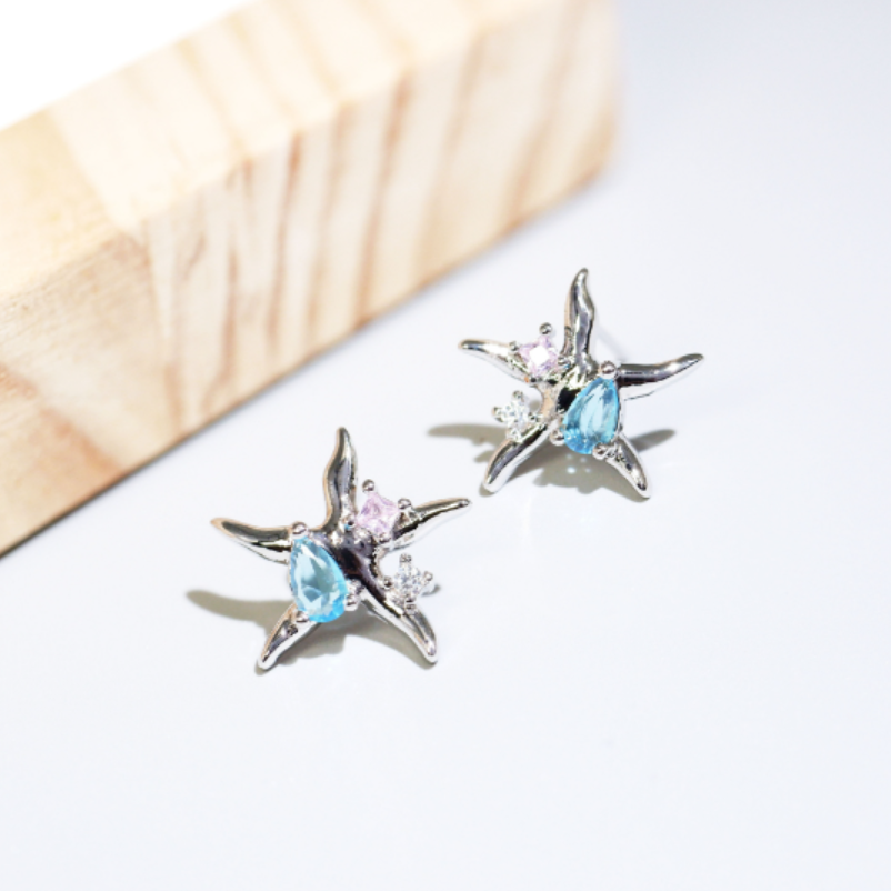 Eleganti Orecchini a Stella - Silvia