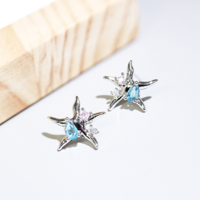 Eleganti Orecchini a Stella - Silvia