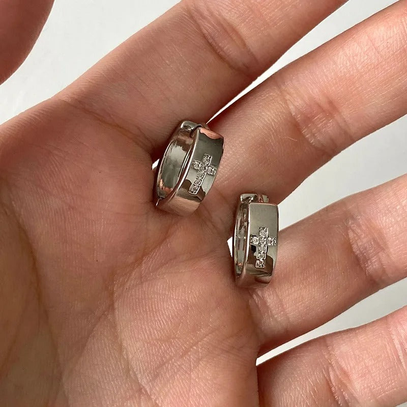 Orecchini in argento con benedizione - Elodie